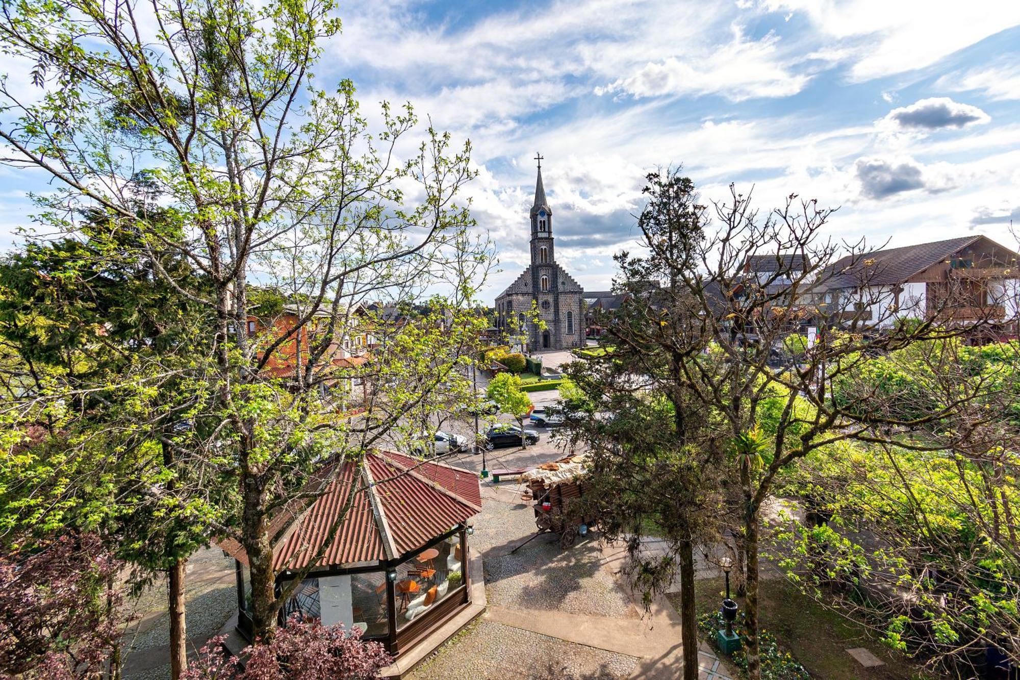 3 Quartos Na Mais Incrivel Localizacao De Gramado Bagian luar foto